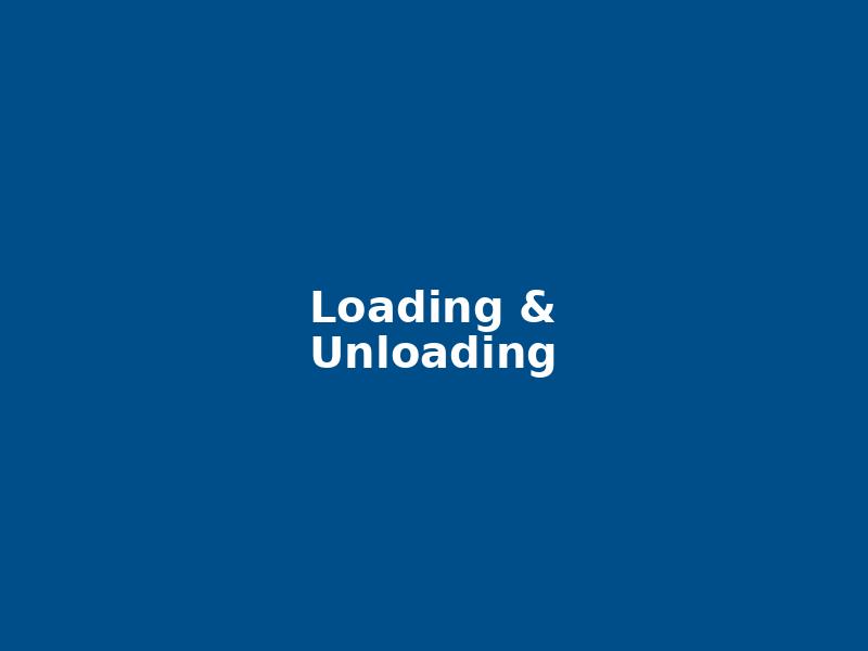 Loading Unloading Services