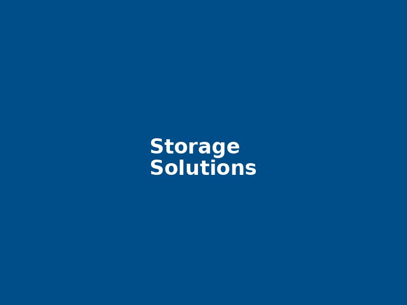 Storage Warehousing Solutions